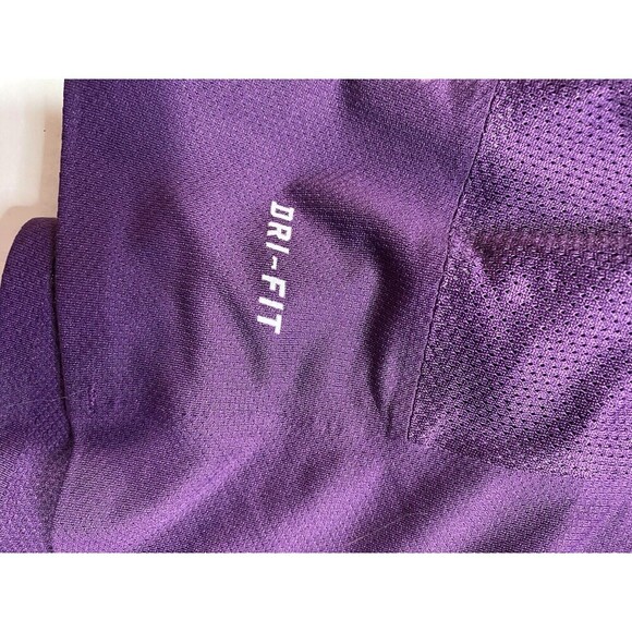 Nike Dri Fit Soccer Jersey Women XL Purple Mesh USA National Team Semi Sheer - Picture 3 of 8